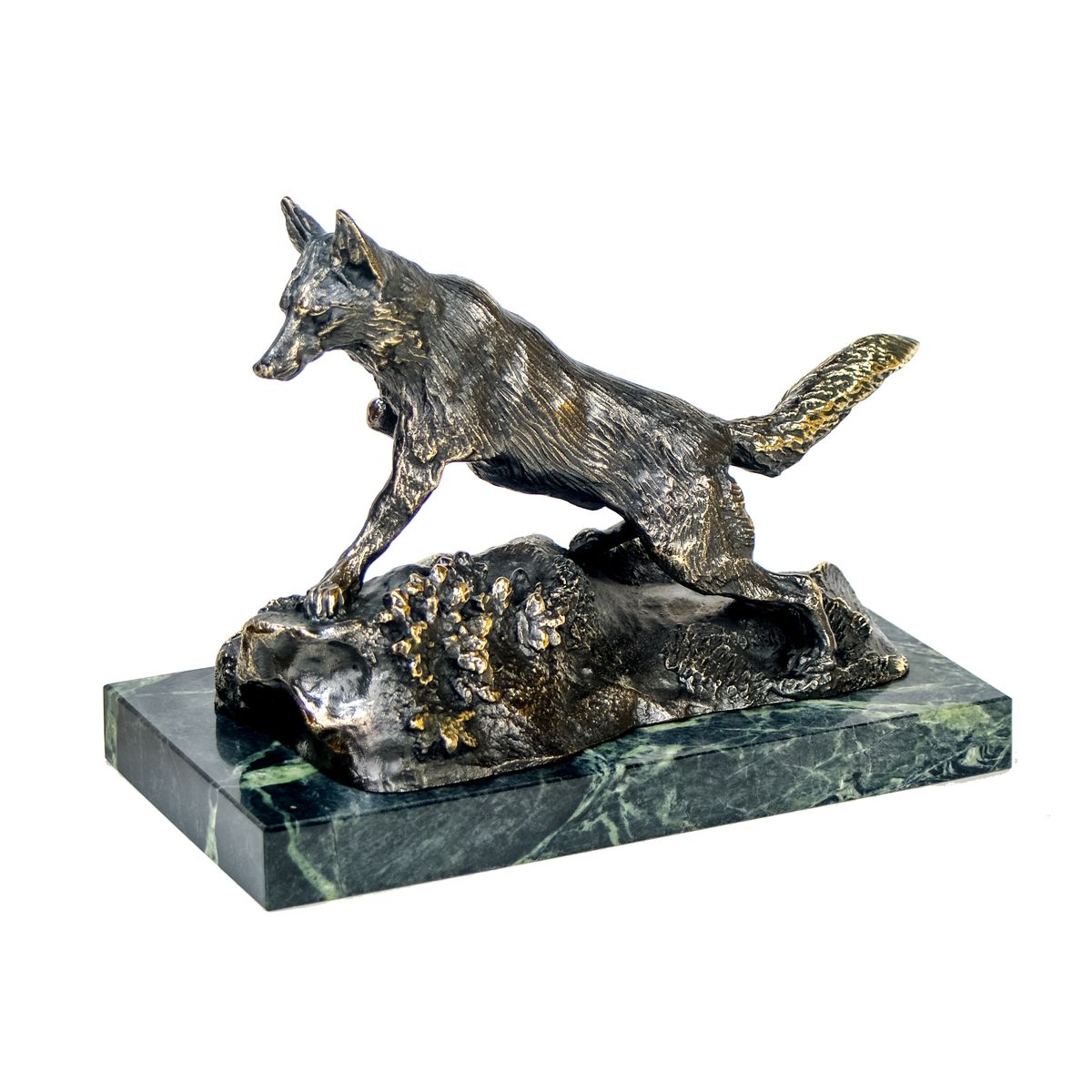 Statuetka "Lis na skale"